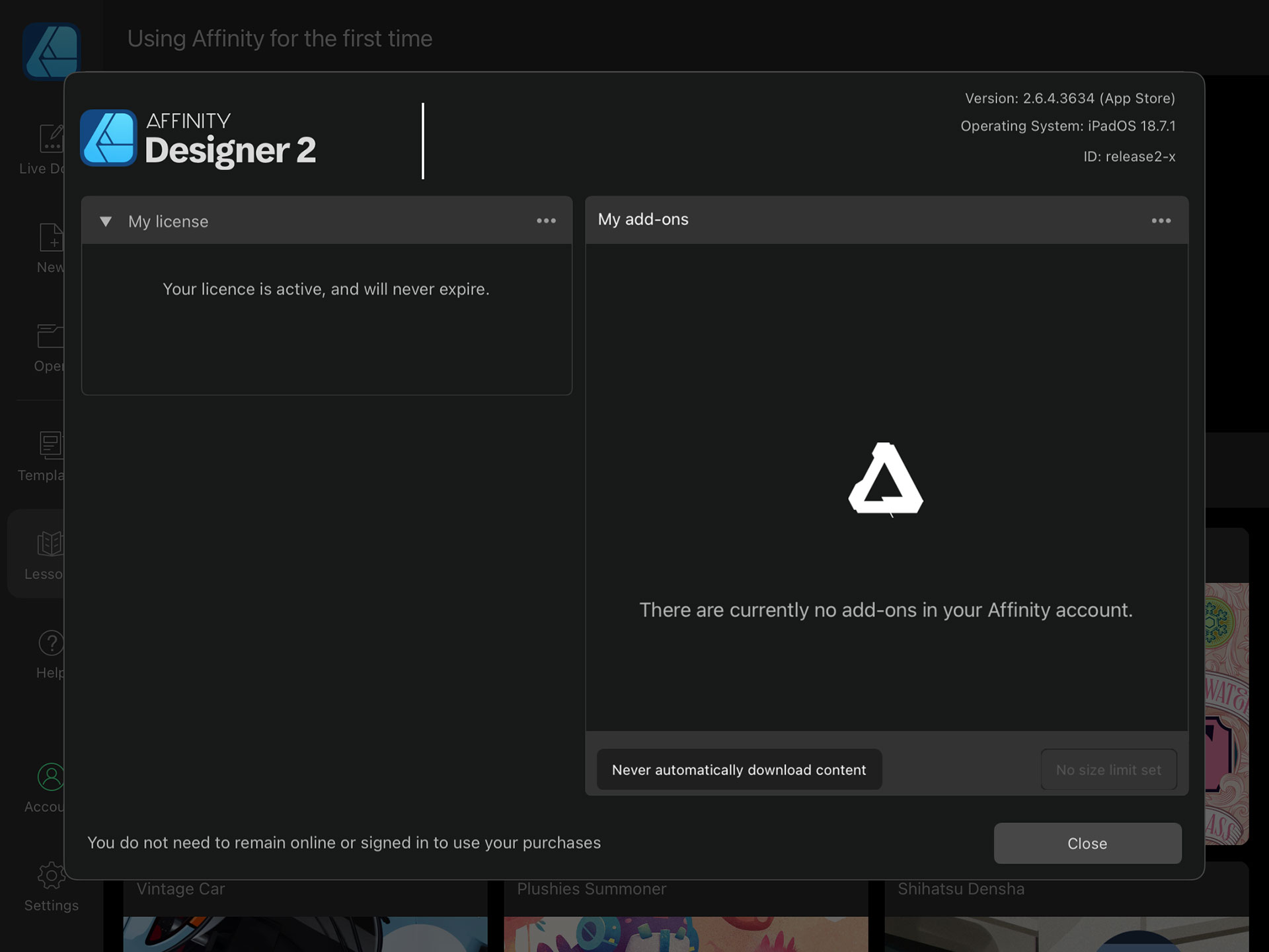 Affinity Designer 2 แอปกราฟิก Vector ระดับมืออาชีพ