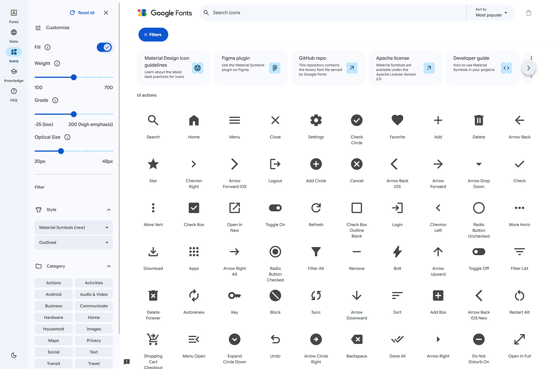 เหตุผลที่นักออกแบบนิยมใช้ Google Icons ฟรี