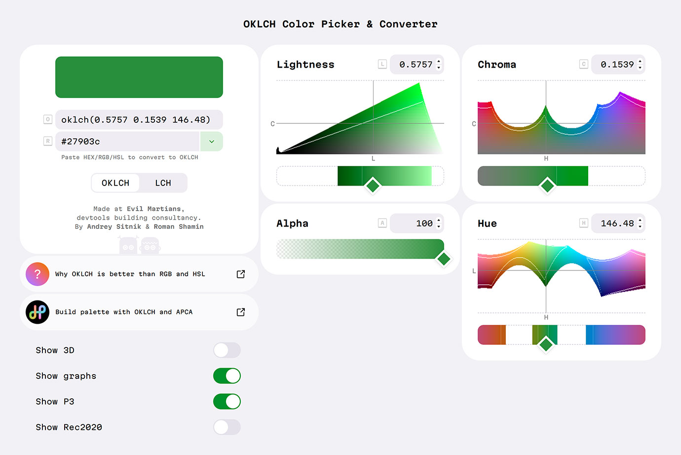 OKLCH คืออะไร และหลักการทำงานของระบบสี